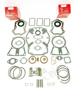 Lil Red Barn Engine Rebuild Kit Fits Kohler KT17, M18, MV16 ket Set, Includes Pistons & Rings