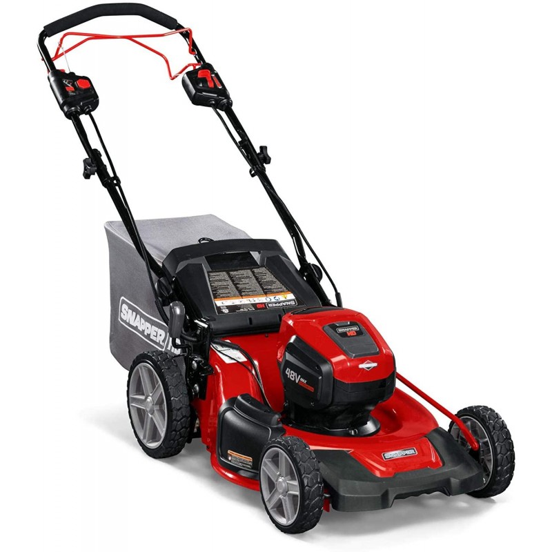 Snapper HD 48V MAX Cordless Electric Self-Propelled 20-Inch Lawn Mower Kit with (1) 5.0 Battery and (1) Rapid Charger