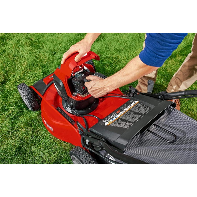 Snapper HD 48V MAX Cordless Electric Self-Propelled 20-Inch Lawn Mower Kit with (1) 5.0 Battery and (1) Rapid Charger