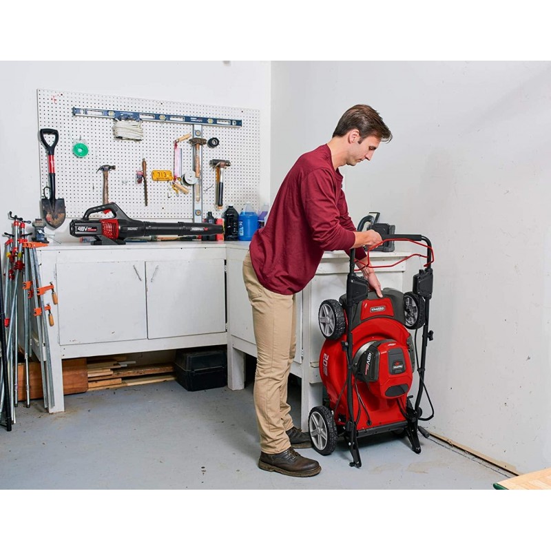 Snapper HD 48V MAX Cordless Electric Self-Propelled 20-Inch Lawn Mower Kit with (1) 5.0 Battery and (1) Rapid Charger