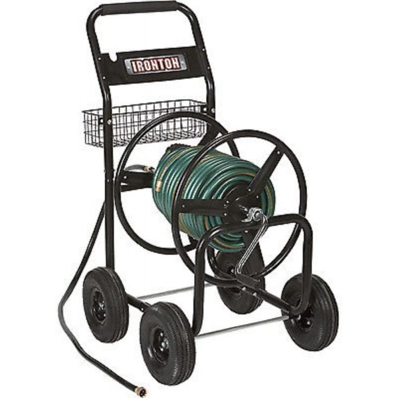 Garden Hose Reel Cart - Holds 300ft. x 5/8in. Hose