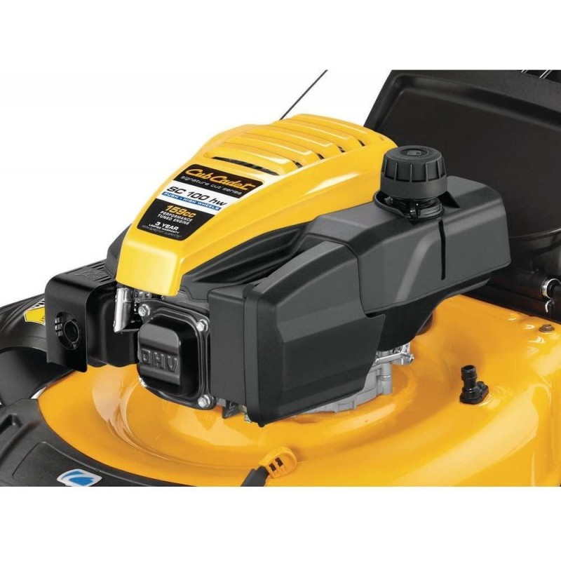 Cub Cadet 21 in. 159cc 3-in-1 High Rear Wheel  Walk-Behind Push Mower