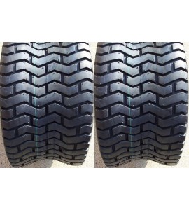 SET OF TWO (2) DEESTONE 24x12.00-12 24x1200-12 4 Ply Rated Tubeless Turf Tires