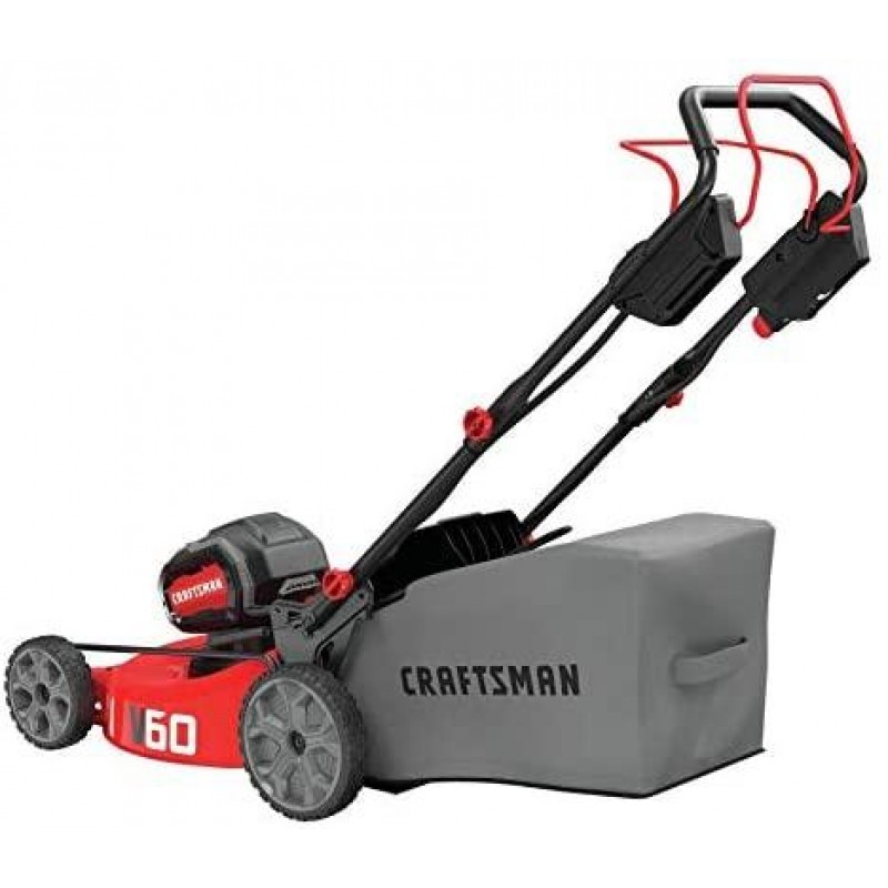 Craftsman V60 60-Volt Max Lithium Ion Self-propelled 21-in Cordless Electric Lawn Mower