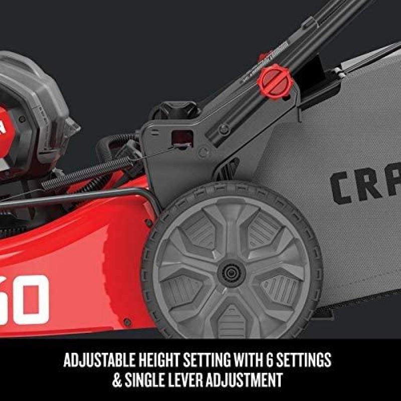 Craftsman V60 60-Volt Max Lithium Ion Self-propelled 21-in Cordless Electric Lawn Mower