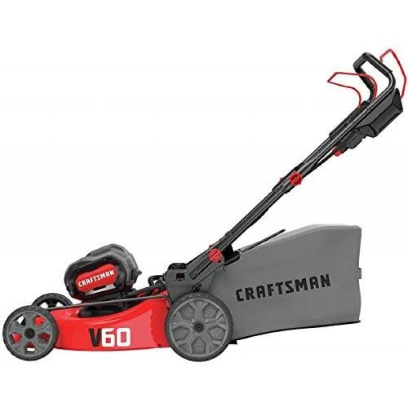 Craftsman V60 60-Volt Max Lithium Ion Self-propelled 21-in Cordless Electric Lawn Mower