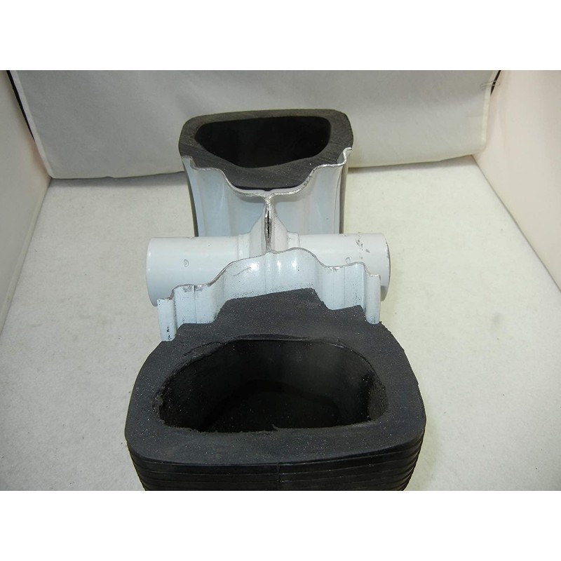 proven part 2 Pack 13X6.5X6 White No Flat Front Solid Tire Puncture Proof Replaces Exmark 103-0065 Includes Bearings Replaces 103-3051 - 1-633584 - 103-0063 - 126-5361 - 1-633585