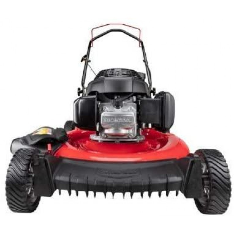Troy-Bilt TB160 21 in. 160 cc  Walk Behind Push Mower with High Rear Wheels and 3-in-1 Cutting Triaction Cutting System