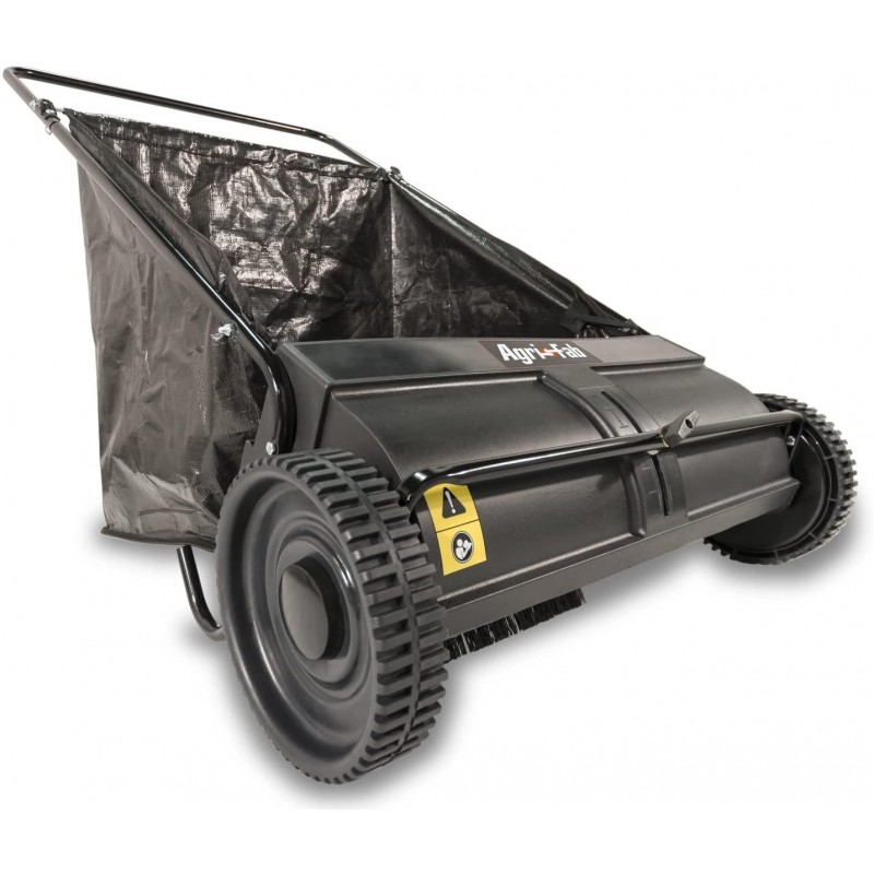 Agri-Fab 45-0218 26-Inch Push Lawn Sweeper, Black