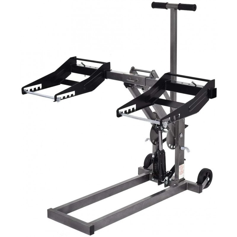 simplyUSAhello Hydraulic High Lift Jack Foot Pump for Lawn Mower