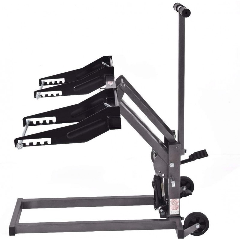 simplyUSAhello Hydraulic High Lift Jack Foot Pump for Lawn Mower