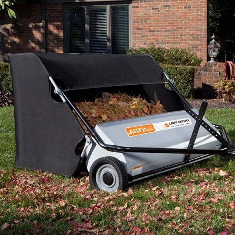 AllFitHD 50 in. 26 cu. ft. Lawn Sweeper