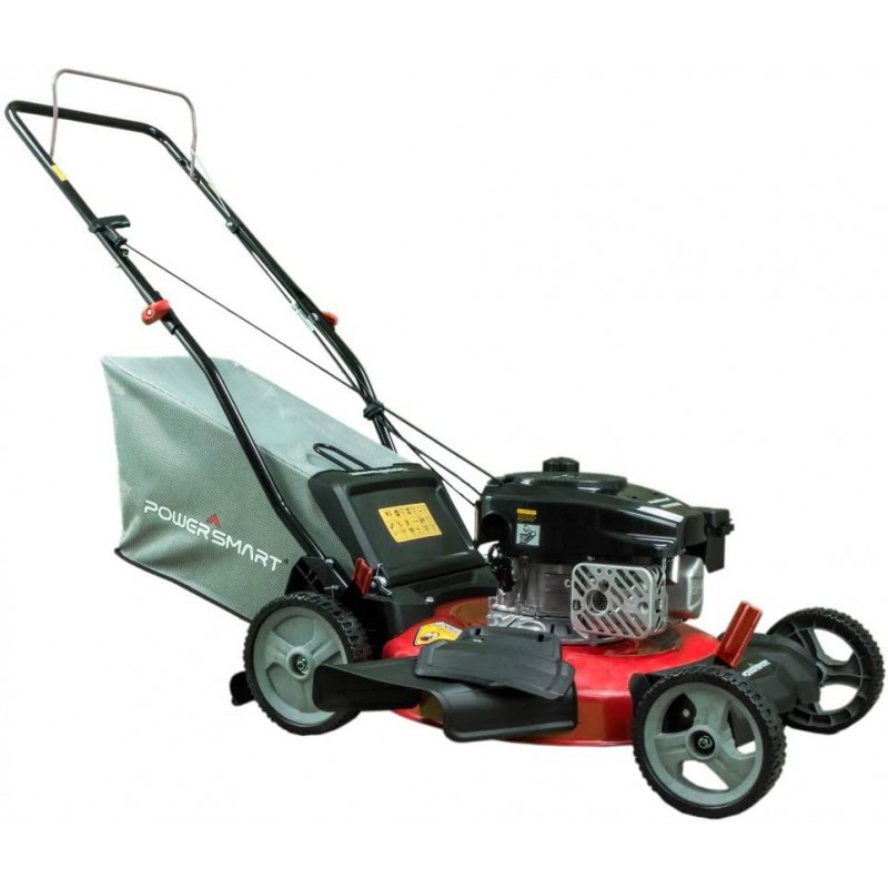 PowerSmart DB2321PR  Powered 170cc Engine Push Lawn Mower with Bag (DB2321PR)