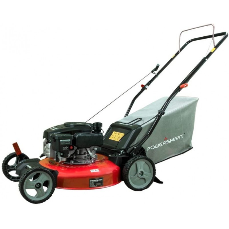 PowerSmart DB2321PR  Powered 170cc Engine Push Lawn Mower with Bag (DB2321PR)