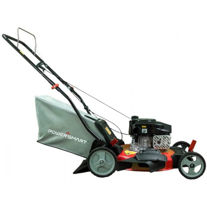 PowerSmart DB2321PR  Powered 170cc Engine Push Lawn Mower with Bag (DB2321PR)