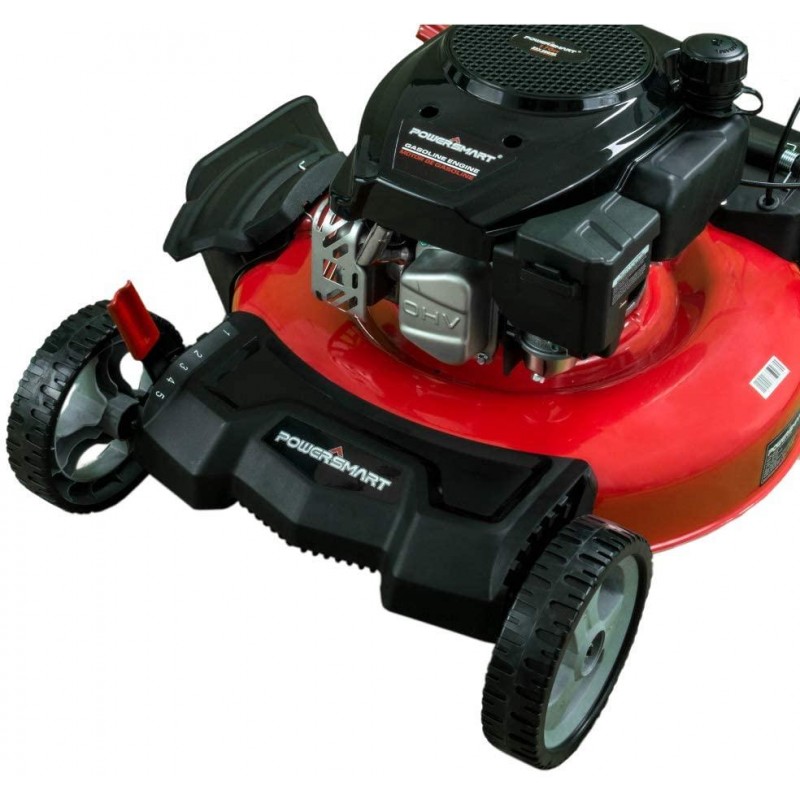 PowerSmart DB2321PR  Powered 170cc Engine Push Lawn Mower with Bag (DB2321PR)