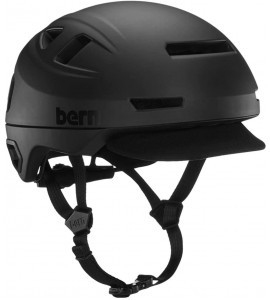 BERN, Hudson MIPS Bike Helmet with Integrated LED Rear Light and U-Lock Compatibility for Commuting