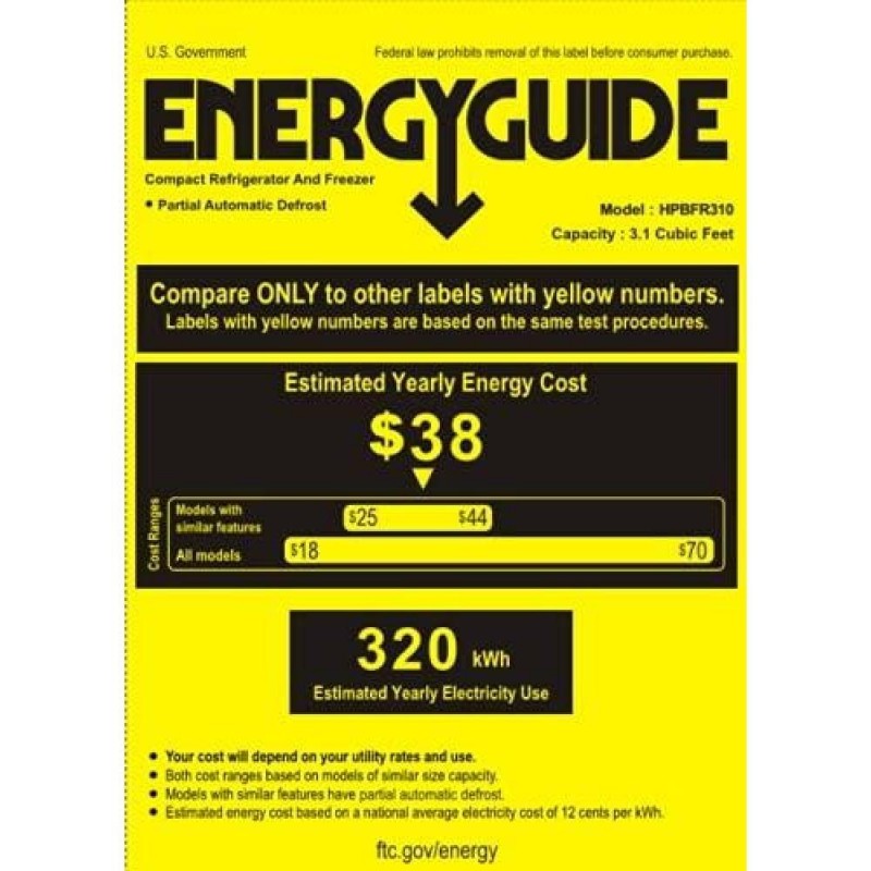 Mini Fridge with Freezer, 3.1 Cu.Ft Small Refrigerator, Compact Refrigerator with LED Light, 2 doors, Mini Fridge for Bedroom, Office, Dorm, RV, Garage, Stainless Steel Sliver -HPVFR310