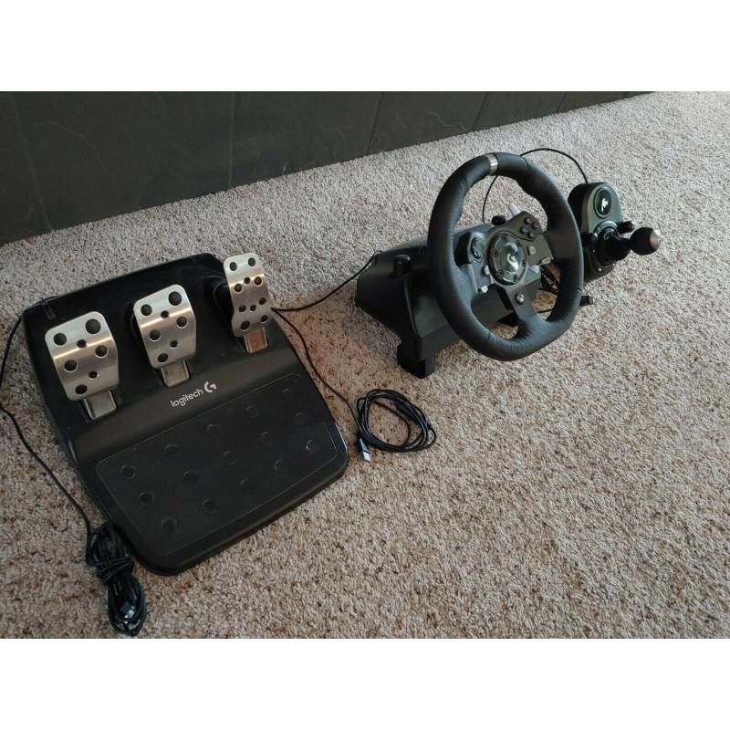 logitech g920 racing wheel and shifter For Xbox And PC.   Steering Wheel +