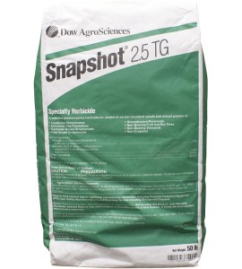 Dow Snapshot - 50 Pound bag - Mulch Bed Weed Inhibitor