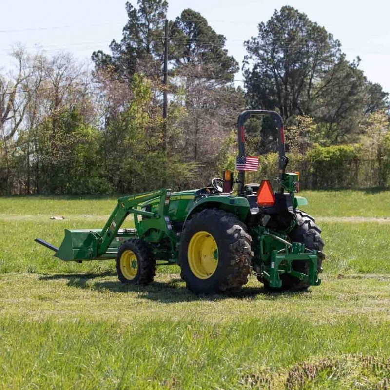 Titan Attachments Quick Hitch Cat 1 and Cat 2, 3 Point Green Steel