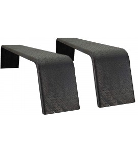 RecPro Steel 14 Gauge Diamond Tread Plate Tandem Axle Trailer Fenders 10 RecPro Steel 14 Gauge Diamond Tread Plate Tandem Axle Trailer Fenders 10