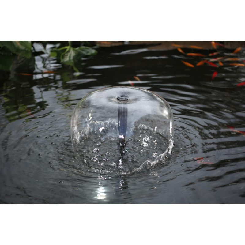 Pennington Aquagarden, Inpond 6 in 1 Pond & Water Pump, Filter, UV Clarifier, LED Spotlight, Waterfall, Fountain, All in One Solution for a Clean, Clear and Beautiful Pond, for Ponds up to 900 Gallon