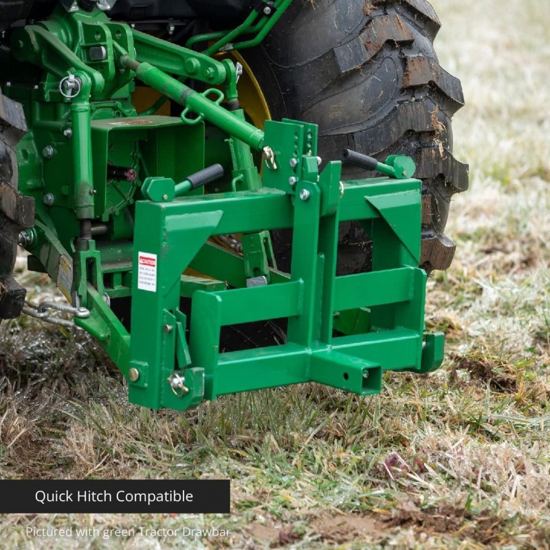 Titan Tractor Drawbar with Suitcase Weight Brackets 2