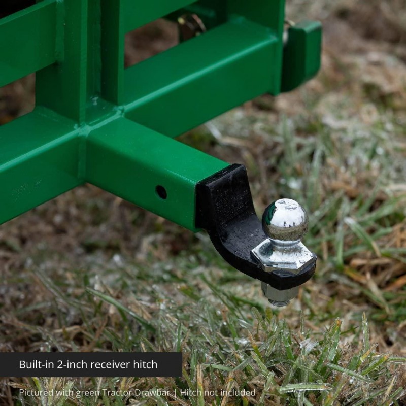 Titan Tractor Drawbar with Suitcase Weight Brackets 2