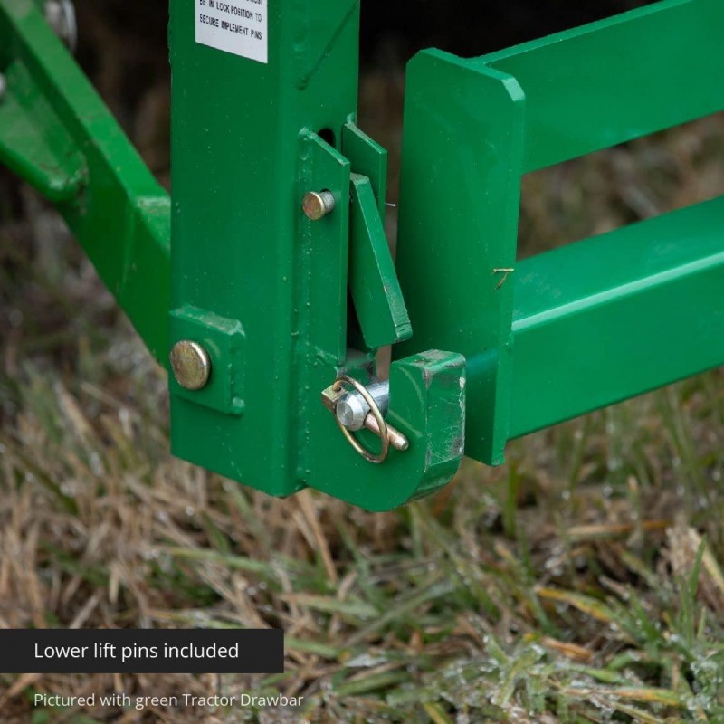 Titan Tractor Drawbar with Suitcase Weight Brackets 2