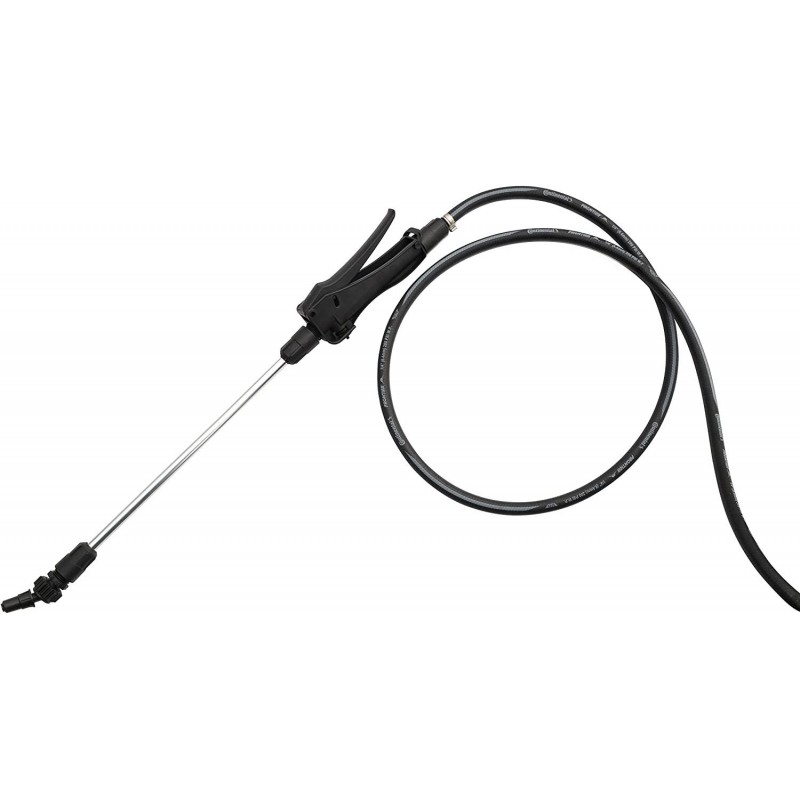 Workhorse Sprayers LG05SS Rechargeable Spot Sprayer - White Portable Sprayer with Wheels, Vertical & Horizontal Stream Range, 5 Gallon Tank. Garden Sprayer