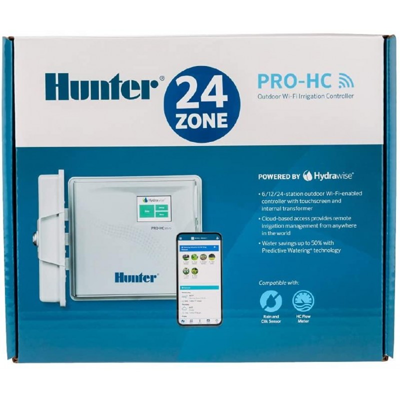Hydrawise Pro-HC 24-Station Outdoor Wi-Fi Irrigation Controller