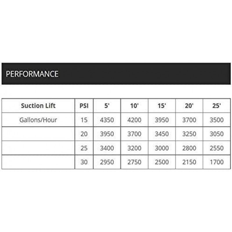 Wayne WLS200 2 HP Cast Iron High Volume Lawn Sprinkling Pump, 2-Horsepower