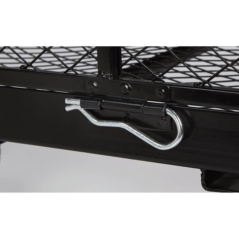 Strongway Steel Jumbo Garden Wagon - 1400-Lb. Capacity, 48in.L x 24in.W