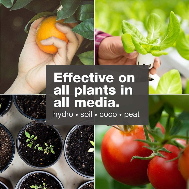 TPS Base A+B Two Part Set Complete Plant Growing Nutrient Formula for All Plants, for Both Soil and Hydro, 2.5 Gallon Set (2 x 320 oz)