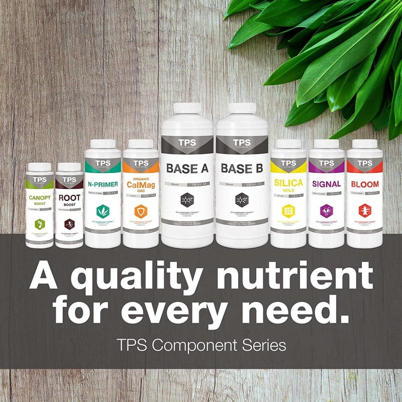 TPS Base A+B Two Part Set Complete Plant Growing Nutrient Formula for All Plants, for Both Soil and Hydro, 2.5 Gallon Set (2 x 320 oz)