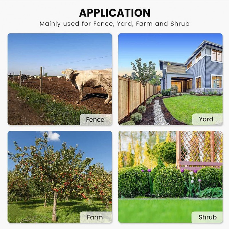 TUOKE Gas Powered Post Hole Digger Earth Auger Drill 62CC 2 Stroke with 3 Auger Bits + Extension Bar for Fence and Planting