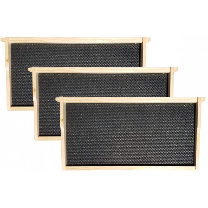 Amish Made in USA Complete Langstroth Beehive - The Starter Kit (Full Hive with 1 Deep & Accessories)