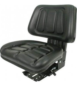 A & I Suspension Tractor Seat with Trapezoid Backrest - Black, Model Number T333BL A & I Suspension Tractor Seat with Trapezoid Backrest - Black, Model Number T333BL