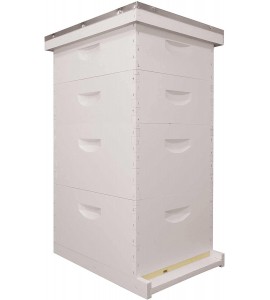 Mann Lake Beehive kit, Completely Assembled Kit, Painted, with Frames and Foundation, Ready to Use,10 Frame Kit, 2 Deep Bee Boxes, 2 Medium Supers, Made in The USA Mann Lake Beehive kit, Completely Assembled Kit, Painted, with Frames and Foundation, Ready to Use,10 Frame Kit, 2 Deep Bee Boxes, 2 Medium Supers, Made in The USA