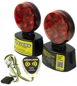 Blazer International C6304 LED Wireless Magnetic Trailer Towing Light Kit