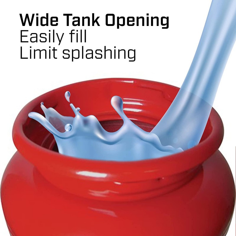 Chapin International 1949 Industrial Open Head Sprayer for Professional Concrete Applications, 3.5 gallons, Red