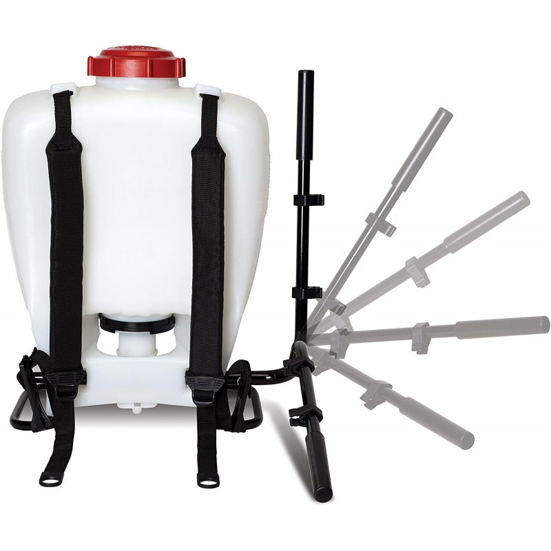 Solo 475-B-DELUXE Professional Diaphragm Pump Backpack Sprayer, 4-Gallon, Bleach Resistant Pump Assembly