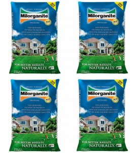 Milorganite Slow-Release Nitrogen Fertilizer, 32-Pound - (4 Bags) Milorganite Slow-Release Nitrogen Fertilizer, 32-Pound - (4 Bags)