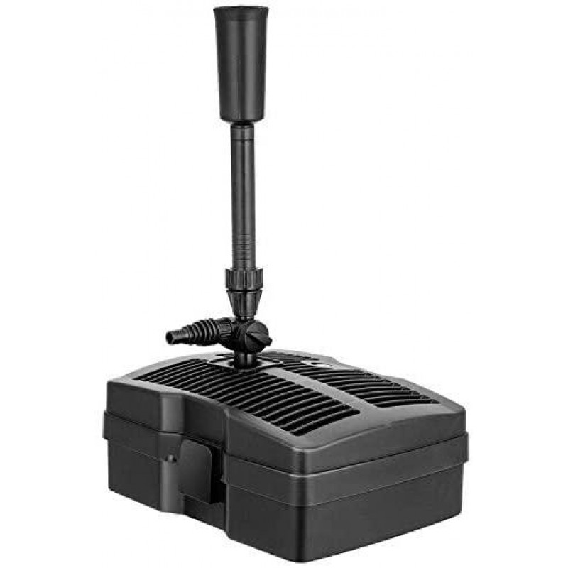 VIVOHOME 660 GPH Submersible Pond Filter Pump Fountain Kits with UV Sterilizer Suitable for Ponds of 1180 Gallons, Water Pump Built In