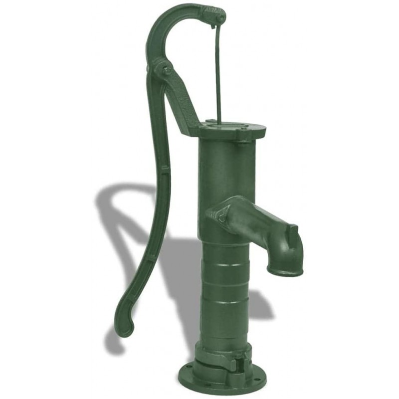WWHZ Hand Pump Cast Iron Well Water Pitcher Press Suction Outdoor Yard Ponds Garden