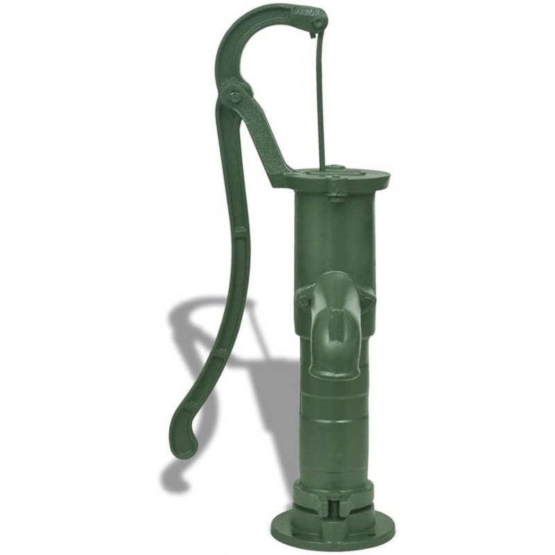 WWHZ Hand Pump Cast Iron Well Water Pitcher Press Suction Outdoor Yard Ponds Garden