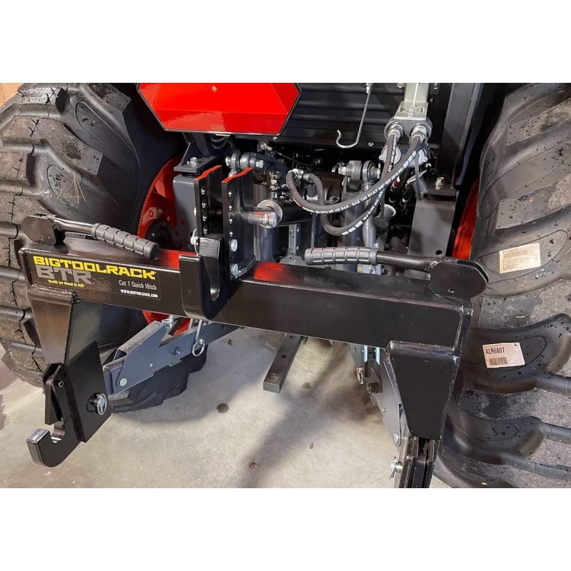 Bigtoolrack 3 Point Quick Hitch, for Category 1 Three Point Hitch