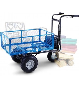Landworks Utility Cart Hand Truck Power Wagon Super Duty Electric 500W Battery Driven Max 500Lbs Load and 1000Lbs Towing Landworks Utility Cart Hand Truck Power Wagon Super Duty Electric 500W Battery Driven Max 500Lbs Load and 1000Lbs Towing