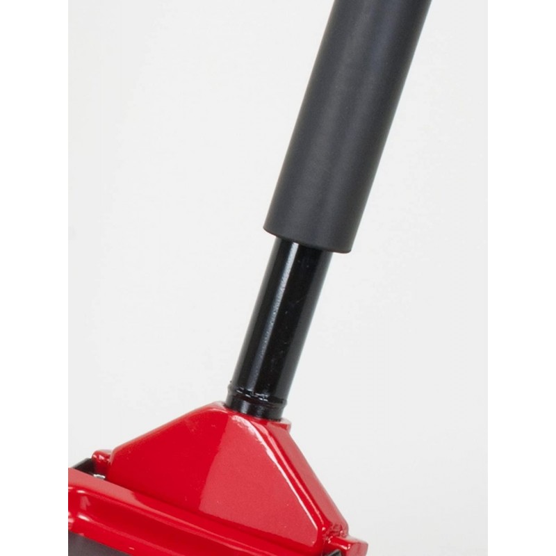 Blackhawk B6350 Black/Red Fast Lift Service Jack - 3.5 Ton Capacity, 28 1/2
